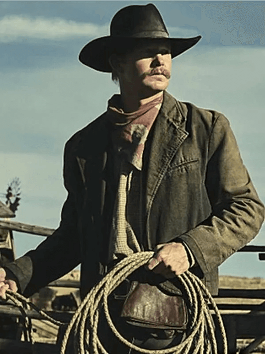 1923 2022 Zane Davis Brown Wool Jacket