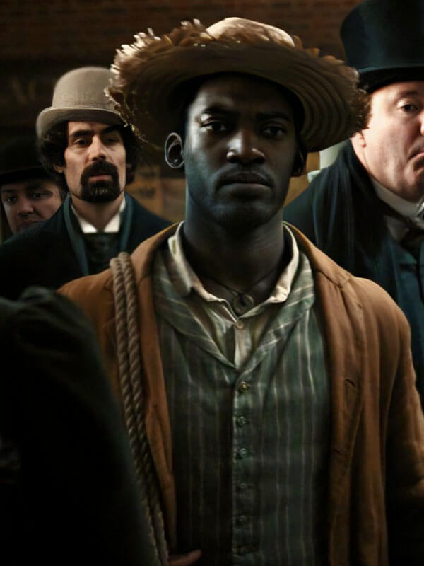 A Thousand Blows Malachi Kirby Brown Cotton Jacket