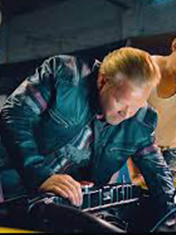 Asphalt Burning 2020 Anders Baasmo Christiansen Black Leather jacket