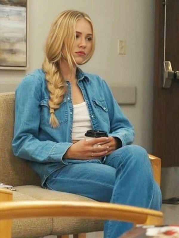 Aynsly Norris Landman 2025 Blue Denim Jacket