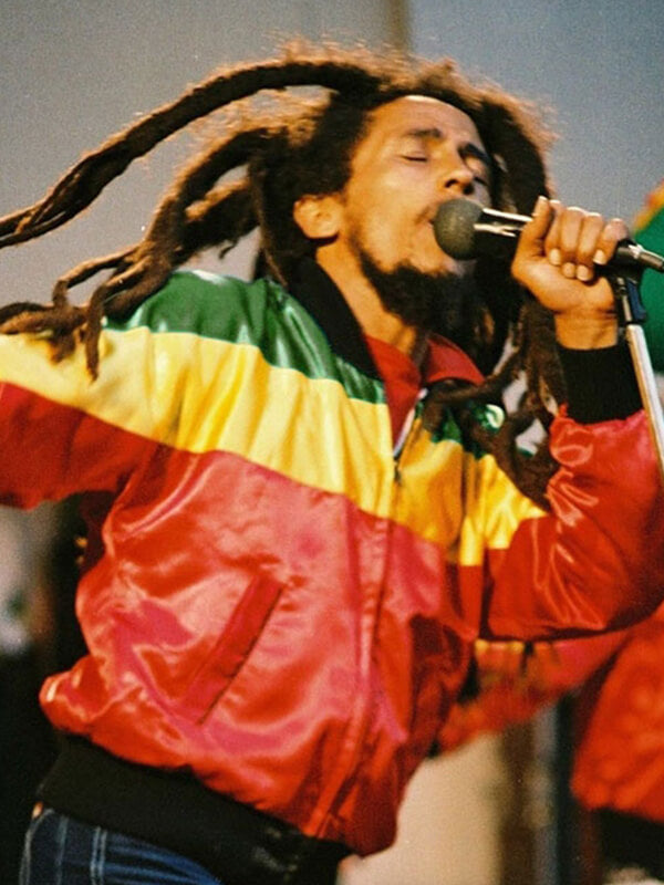 Bob Marley Multi Leather Jacket