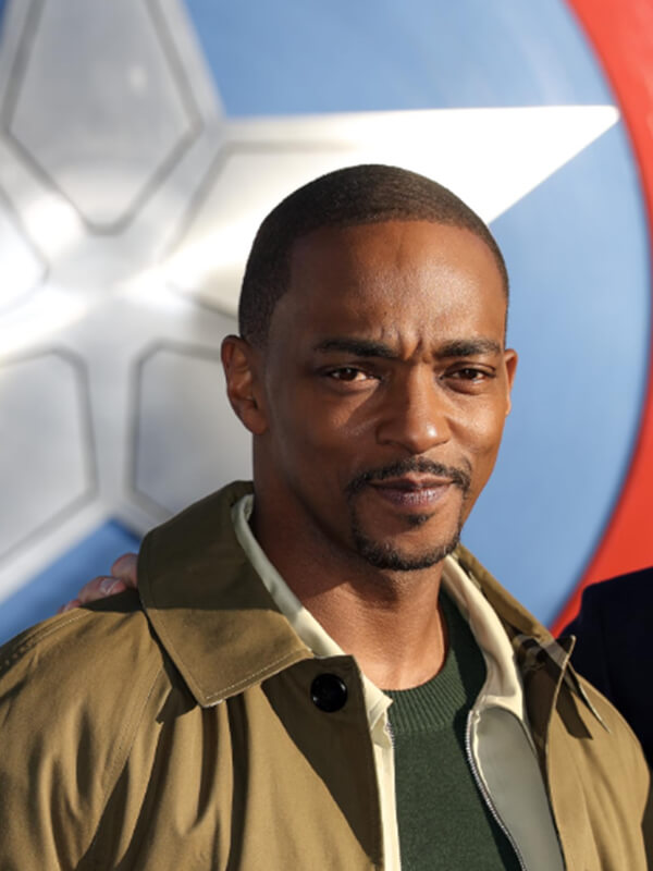 Captain America Brave New World 2025 Anthony Mackie Brown Coat