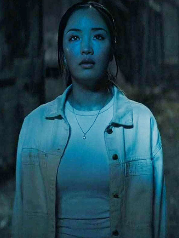 Cate Randa Monarch Legacy Of Monster Season 02 Beige Denim Jacket