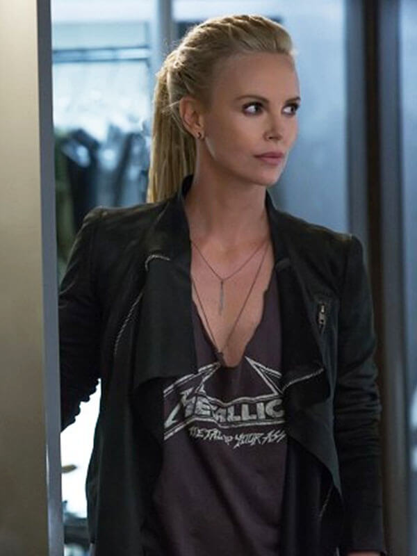 Cipher The Fate Of The Furious 2017 Black Leather Jacket