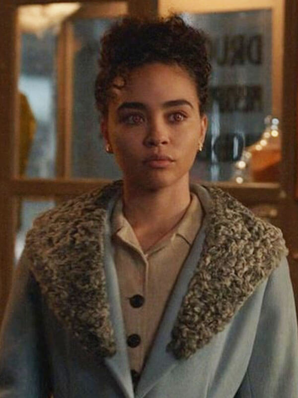 Claudia Interview With The Vampire Season 02 Cyan Wool Coat