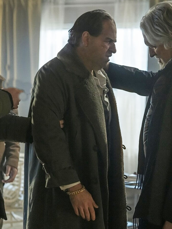 Colin Farell The Penguin Season 01 Green Trench Coat