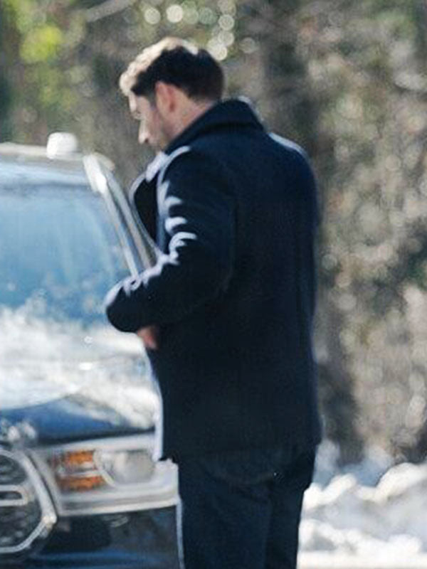 Colin Glass CIA Season 01 Blue Wool Coat