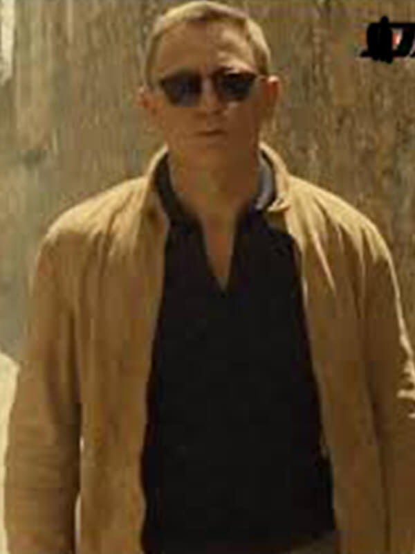 Daniel Craig James Bond Spectre Leather Jacket