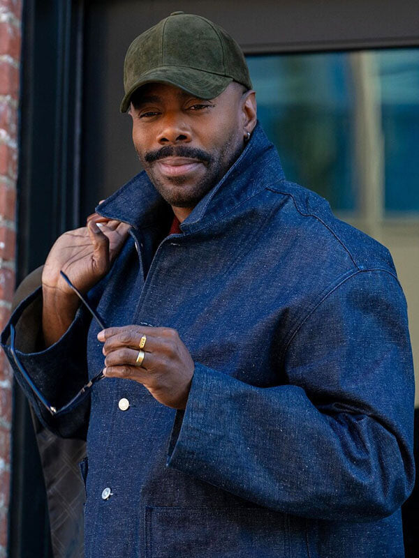 Danny The Four Seasons S01 Blue Denim Work Wear Jacket