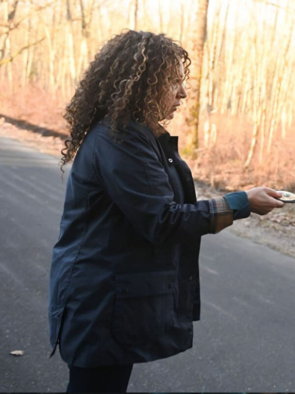 Detective Helen Brock Tracker 2024 Cotton Black Jacket