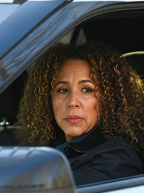 Detective Helen Brock Tracker 2024 Cotton Black Jacket