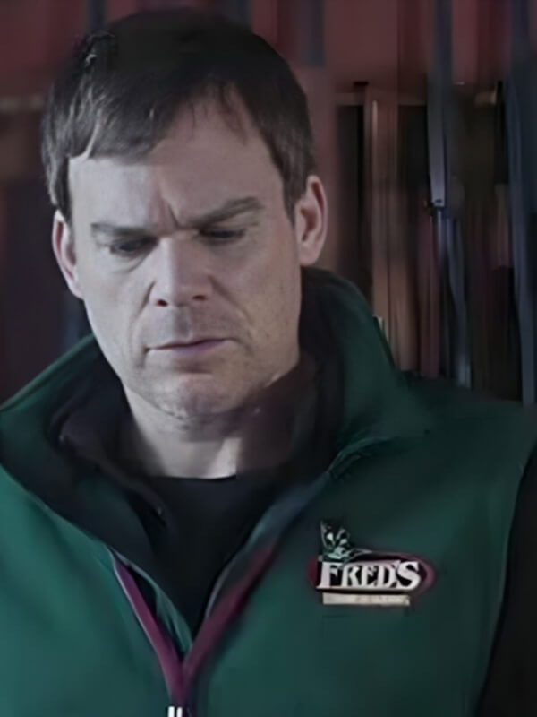 Dexter New Blood Freds 2021 Green Fleece Vest