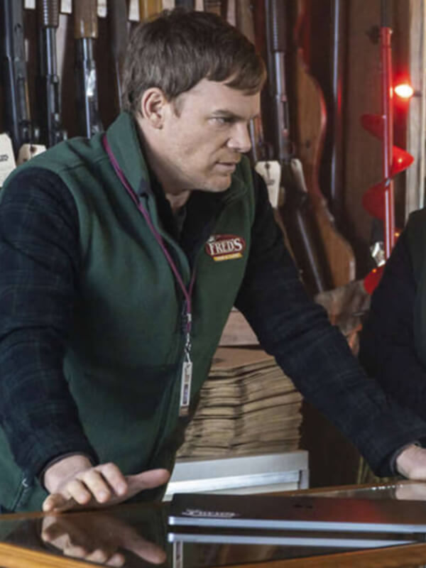 Dexter New Blood Freds 2021 Green Fleece Vest