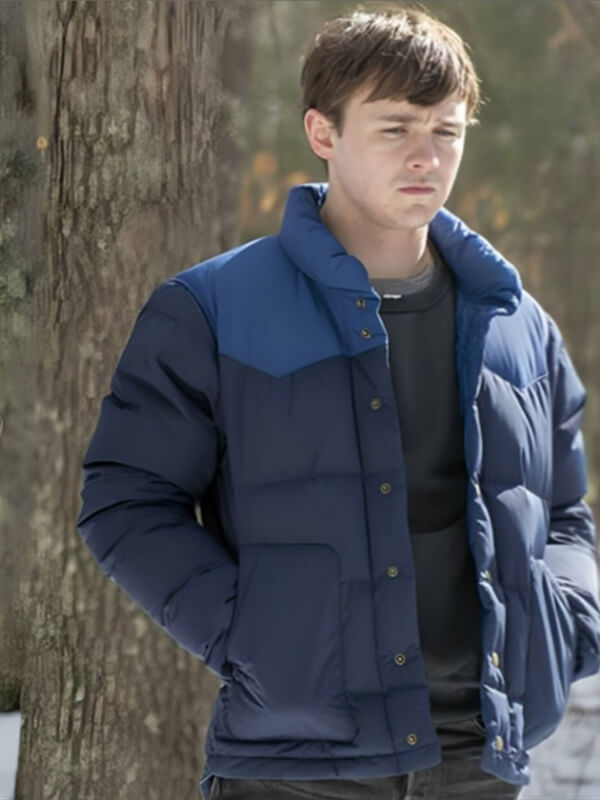 Dexter New Blood S1 2021 Harrison Morgan Blue Puffer Jacket
