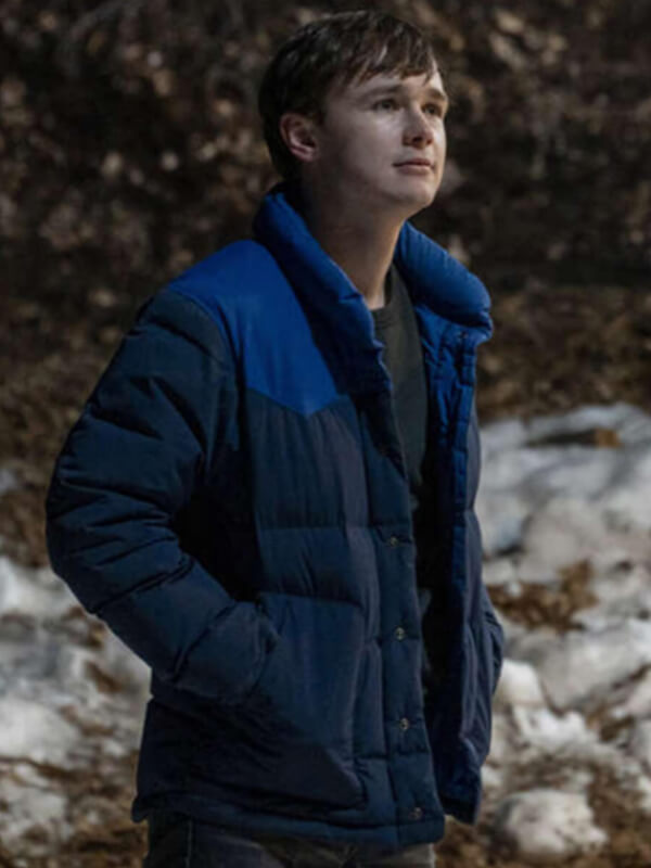Dexter New Blood S1 2021 Harrison Morgan Blue Puffer Jacket