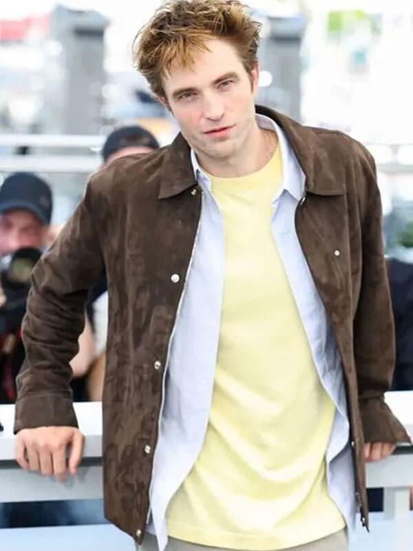 Die My Love 2025 Jackson Brown Suede Jacket