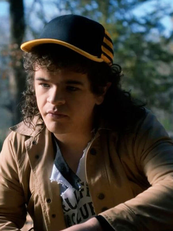 Dustin Henderson Stanger Things Season 5 Brown Cotton Coat
