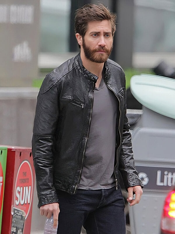 Enemy 2013 Jake Gyllenhaal Black Leather Jacket