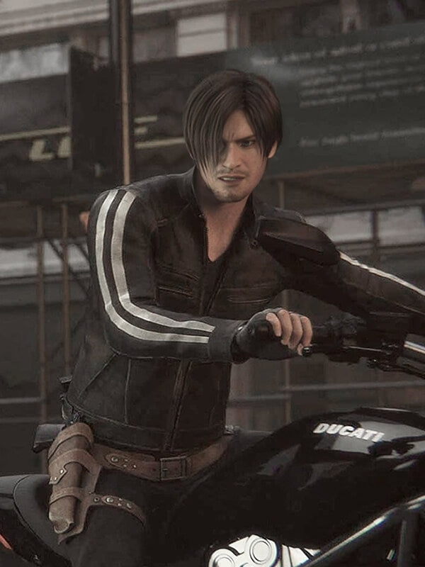 Evil Vendetta 2017 Leon Kennedy Leather jacket