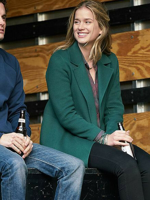 Guinevere Beck You S1 Green Coat
