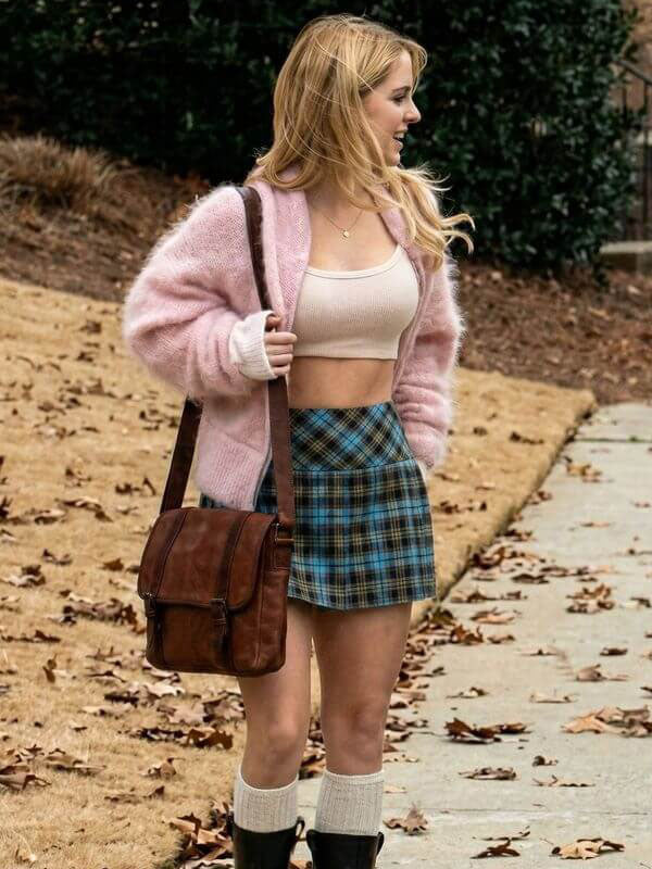 Hannah Scream 7 Pink Wool Jacket