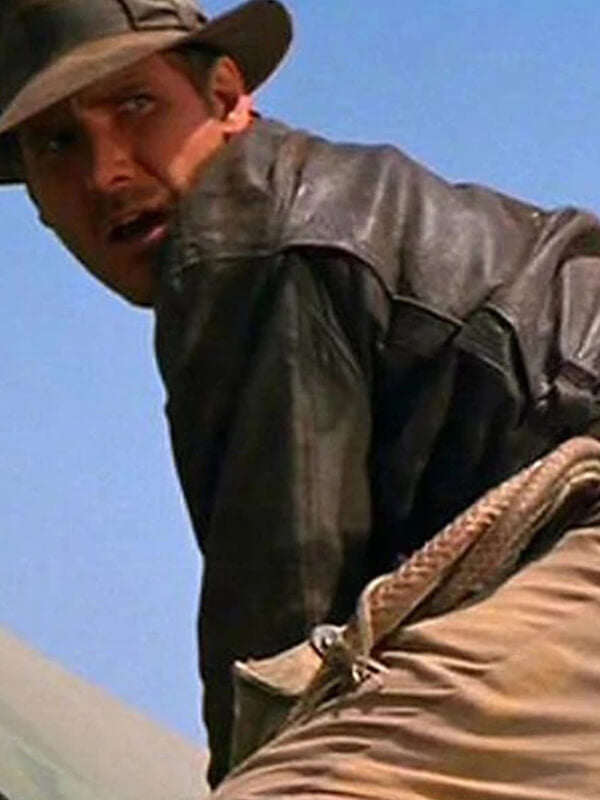 Harrison Ford Raiders Of The Lost Ark Leahter Jacket