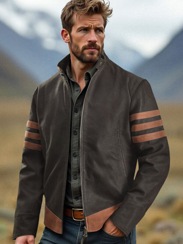 Hugh Jackman X-Men Origins Wolverine Leather Jacket