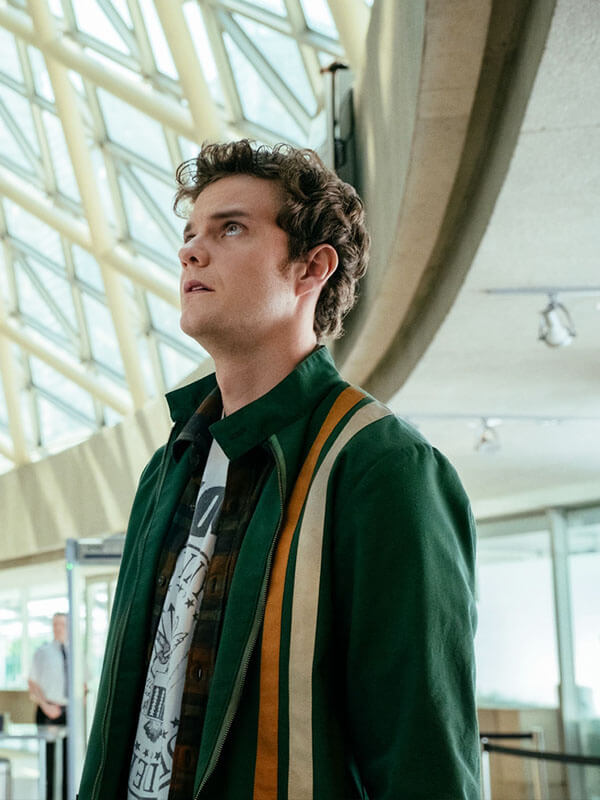 Hughie Campbell The Boys Season 01 Green Bomber Jacket