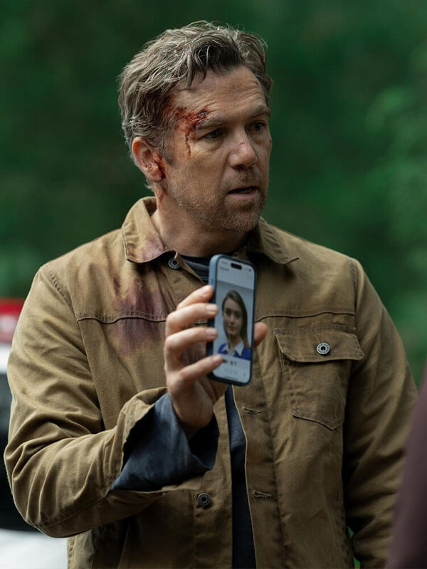 Ian Ridley Last Seen Season 01 Brown Cotton Jacket