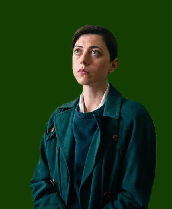 Jasmin Blackborow Legends Season 01 Green Trench Coat