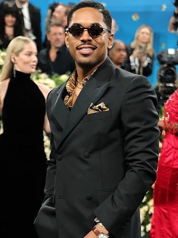 Kelvin Harrison Jr Met Gala 2025 Black Tuxedo