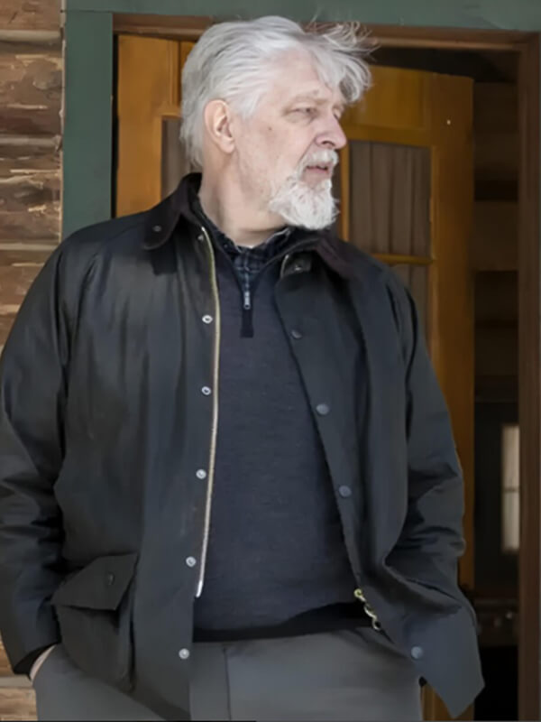 Kurt Caldwell Dexter New Blood S1 2021 Black Cotton Jacket