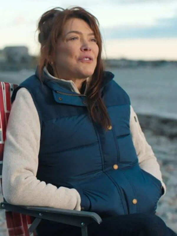 Lynda Boyd Sullivan’s Crossing S02 Blue Vest