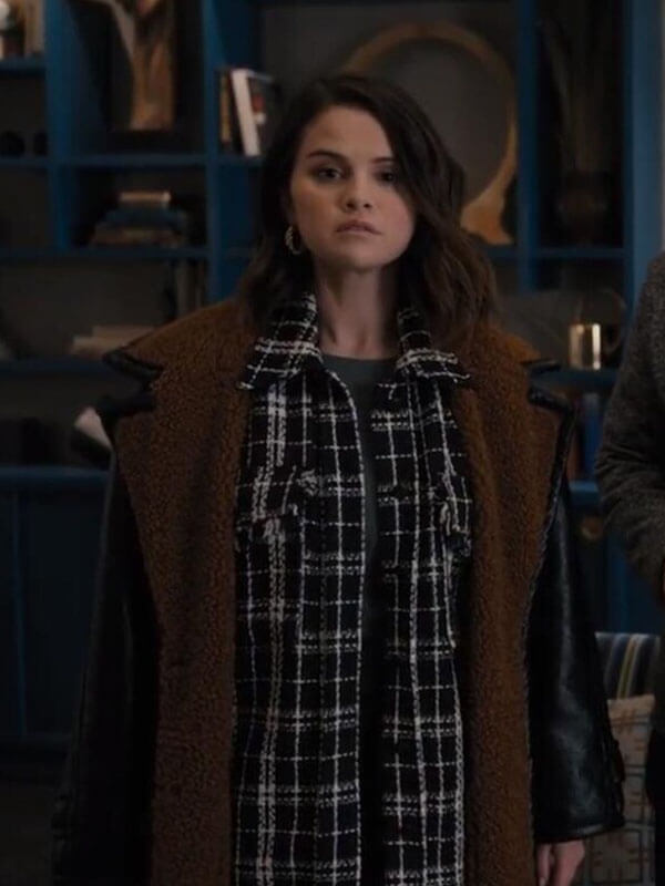 Mabel Mora Only Murders In The Buildin Black Leather Jacket.