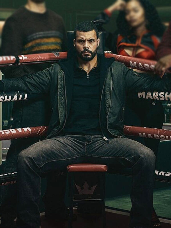 Maduka Kilroy Fightland Season 01 Black Leather Jacket