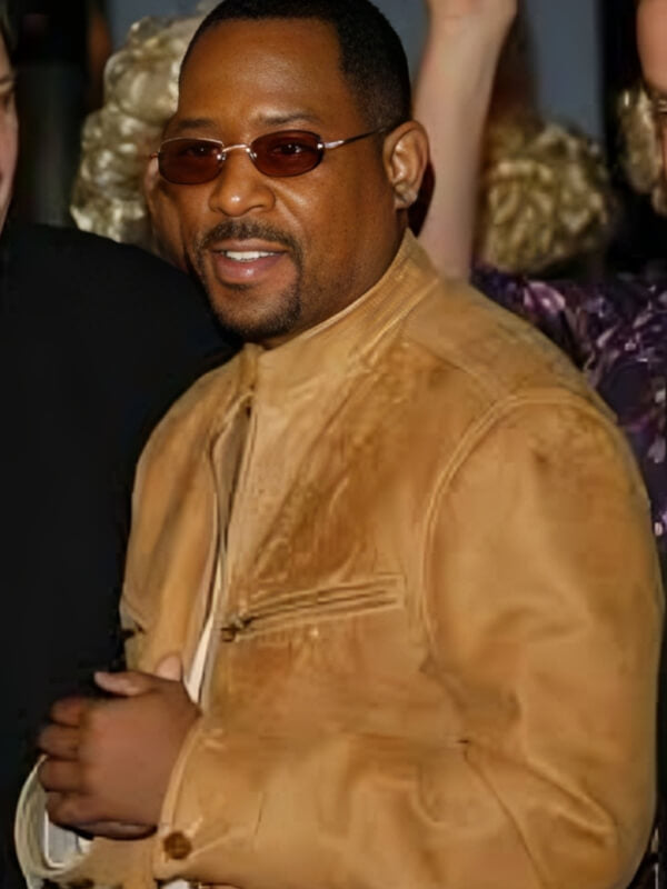 Martin lawrence Brown Leather Jacket