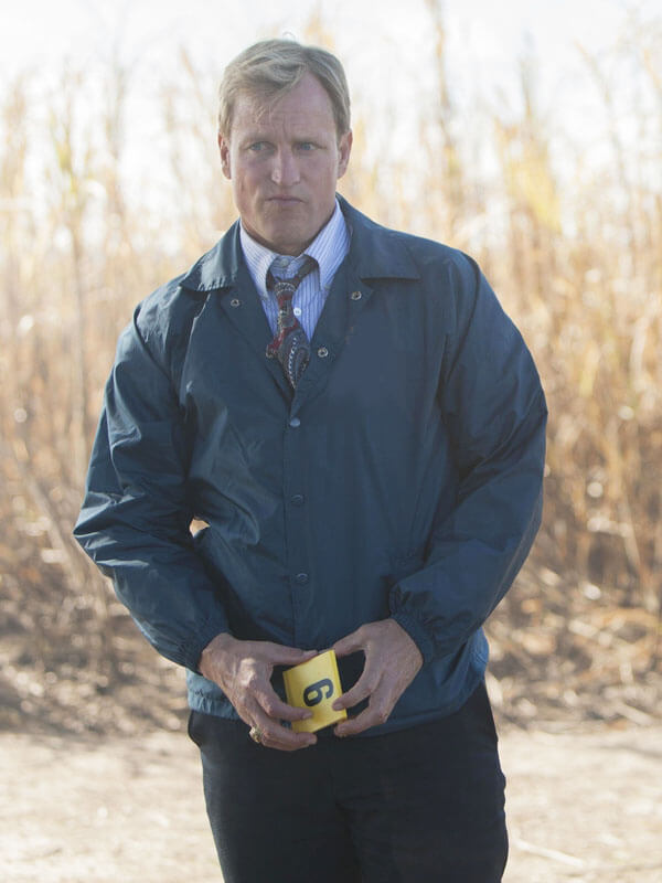 Marty Hart True Detective Season 01 Blue Parachute Jacket
