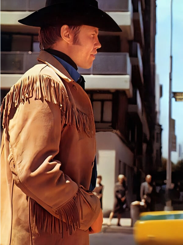 Midnight Cowboy 1969 Jon Voight Brown Leather Jacket