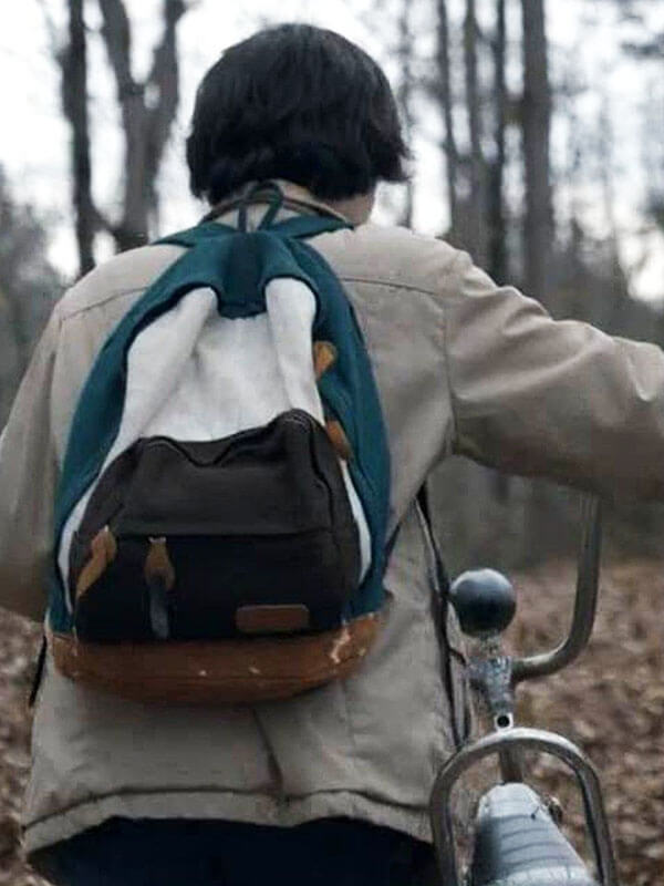 Mike Wheeler Stranger Things Season 01 Tan Cotton Jacket