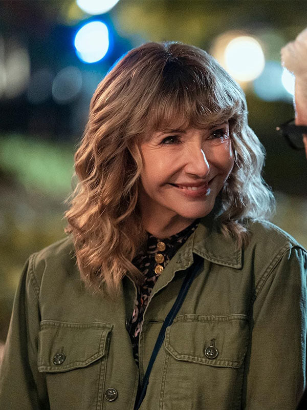 Mona Margadoff A Man On The Inside Green Cotton Jacket