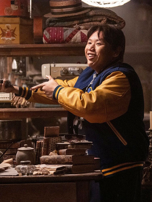 Ned Leeds Spiderman No Way Home Blue Varsity Jacket