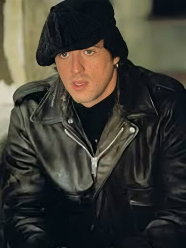 Paradise Alley 1978 Sylvester Stallone Black Leather Jacket