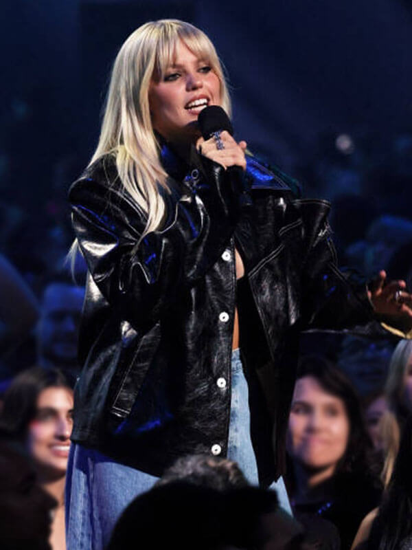 Renee Rapp MTV Music Awards Black Leather Jacket
