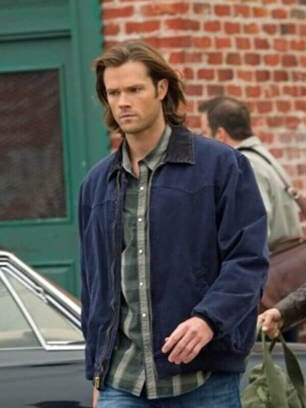 Sam Winchester Supernatural Blue Jacket