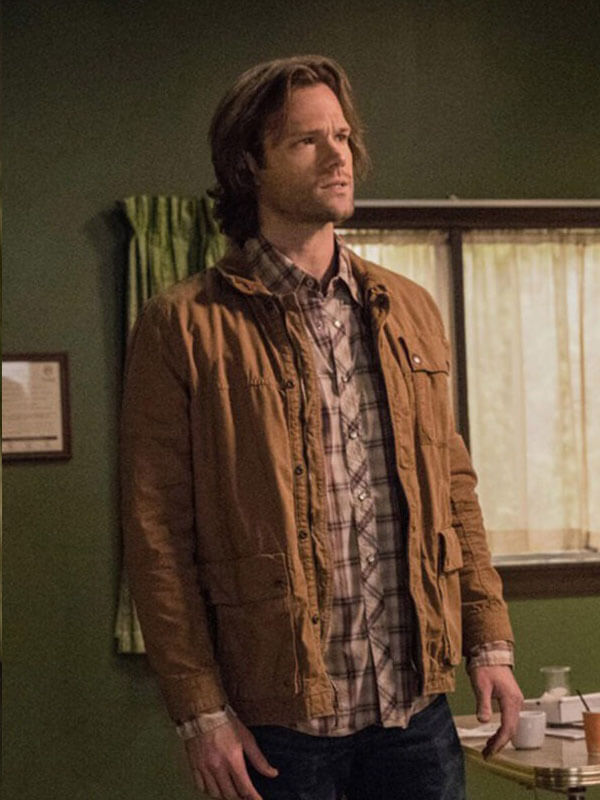 Sam Winchester Supernatural Brown Cotton Jacket