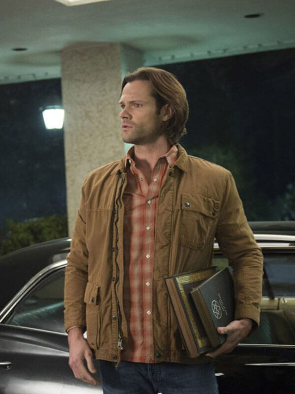 Sam Winchester Supernatural Brown Cotton Jacket