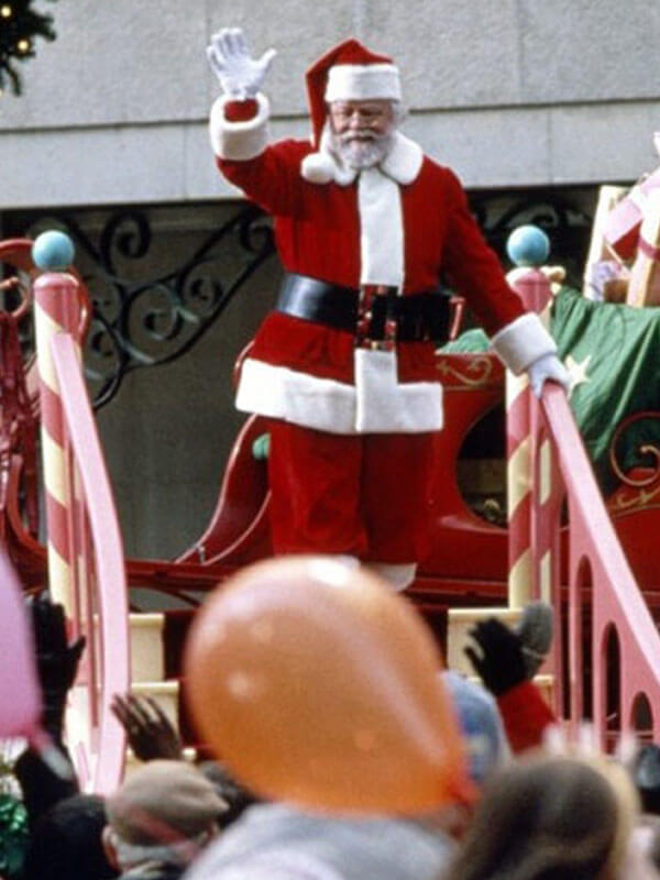 Santa Claus Miracle On The 34th Street Red Wool Santa Jacket