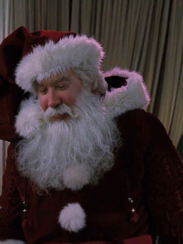 Scott Calvin The Santa Clause Red Santa Velvet Jacket