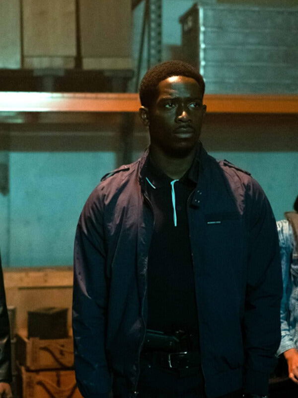 Snowfall 2017 Damson Idris Blue Cotton Jacket