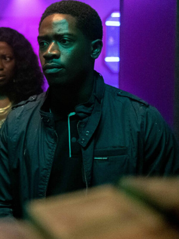 Snowfall 2017 Damson Idris Blue Cotton Jacket